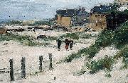 Eugene Boudin, The Inlet at Berck